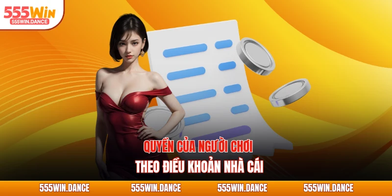 Quyền của người chơi theo điều khoản nhà cái